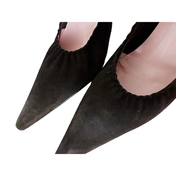 Accessoire Diffusion Paris Heels Brown Suede New In Box 2005 38/8 Stiletto - Picture 5 of 11
